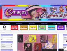 Tablet Screenshot of e-mages.eu